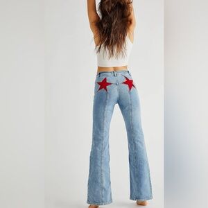 Free People We The Free Firecracker Flare Jeans